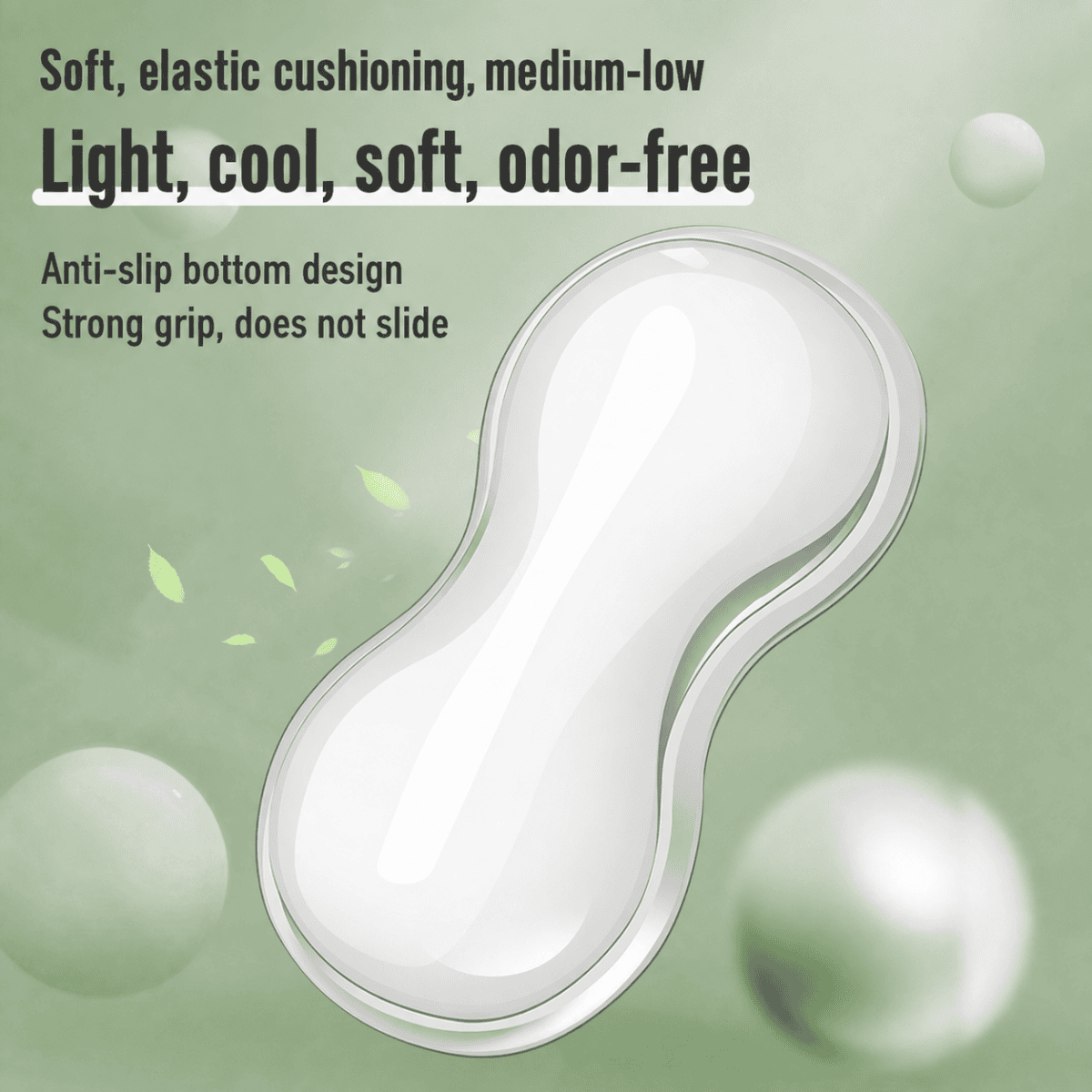 HEK Cool-Touch Silicone Keyboard and Mouse Wrist Rest