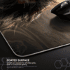 HEK Tempered Glass Gaming Mouse Pad