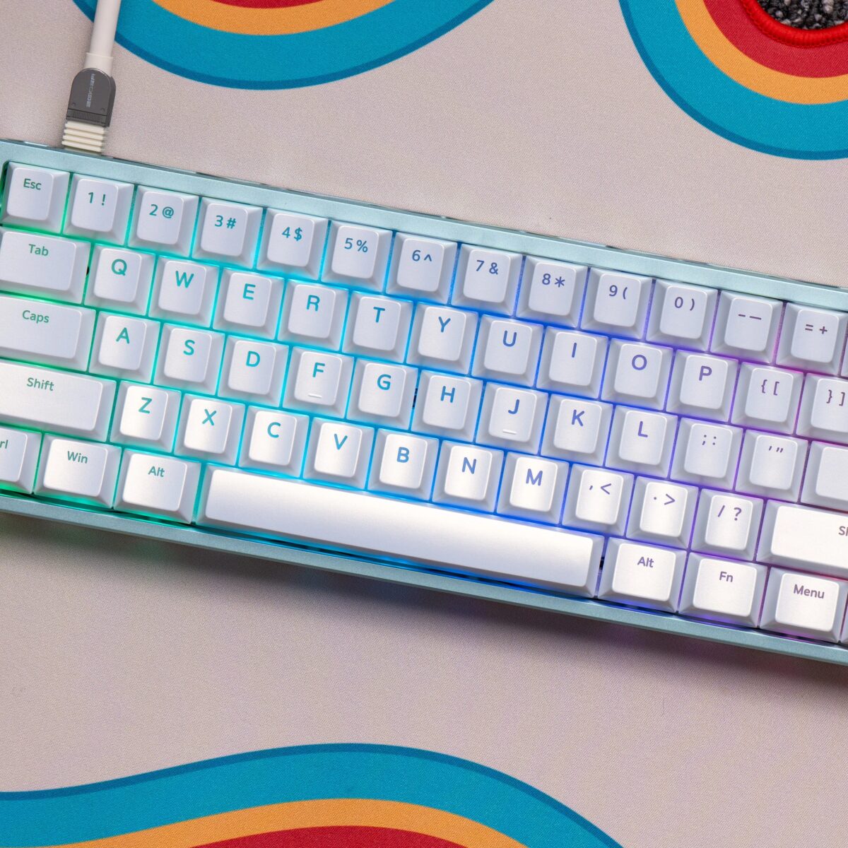 taobao-4-ai-skip-28 FRONTIER Iridescent Pearl Shine-Through PC Keycaps