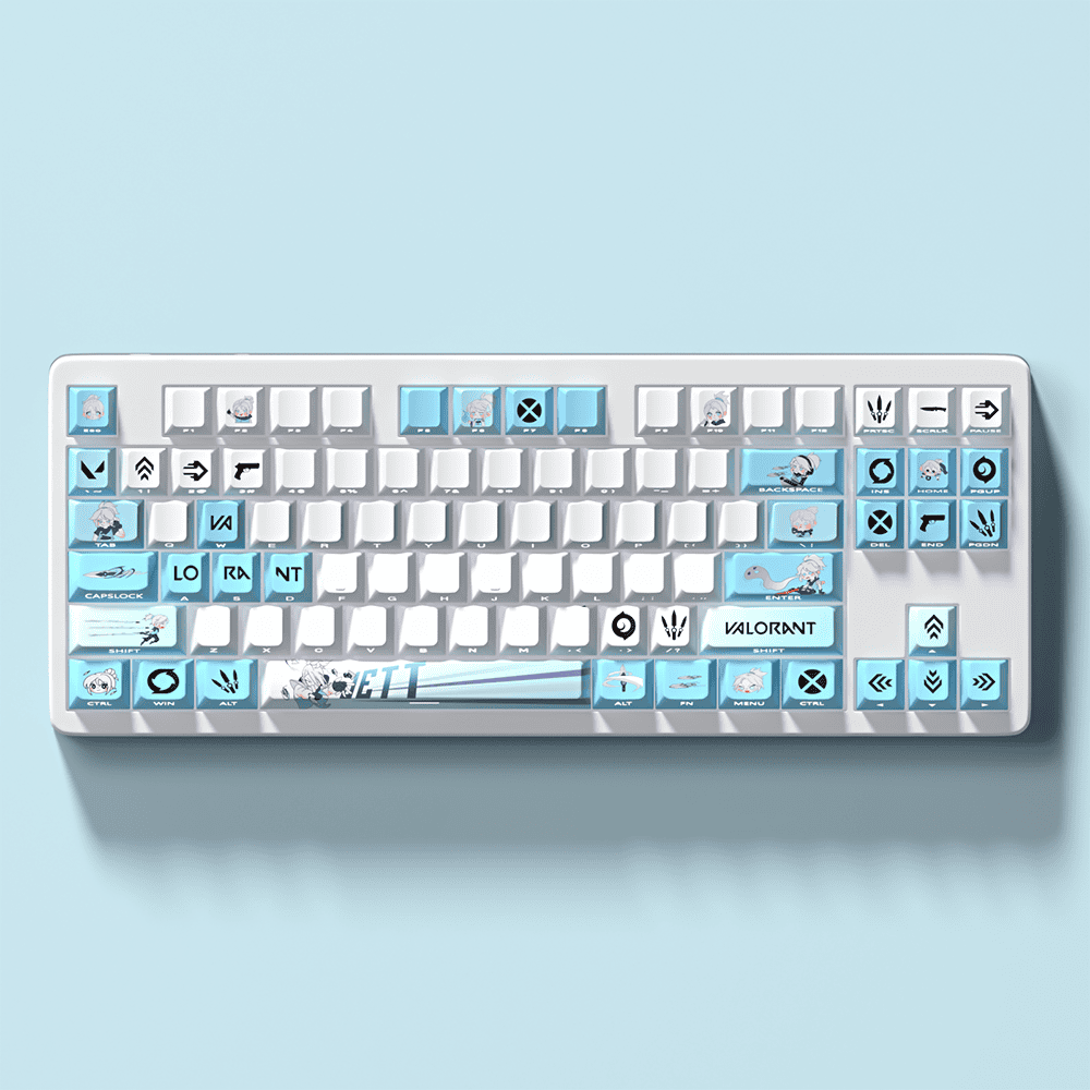 HEK Jett Theme Cherry Profile Keycaps