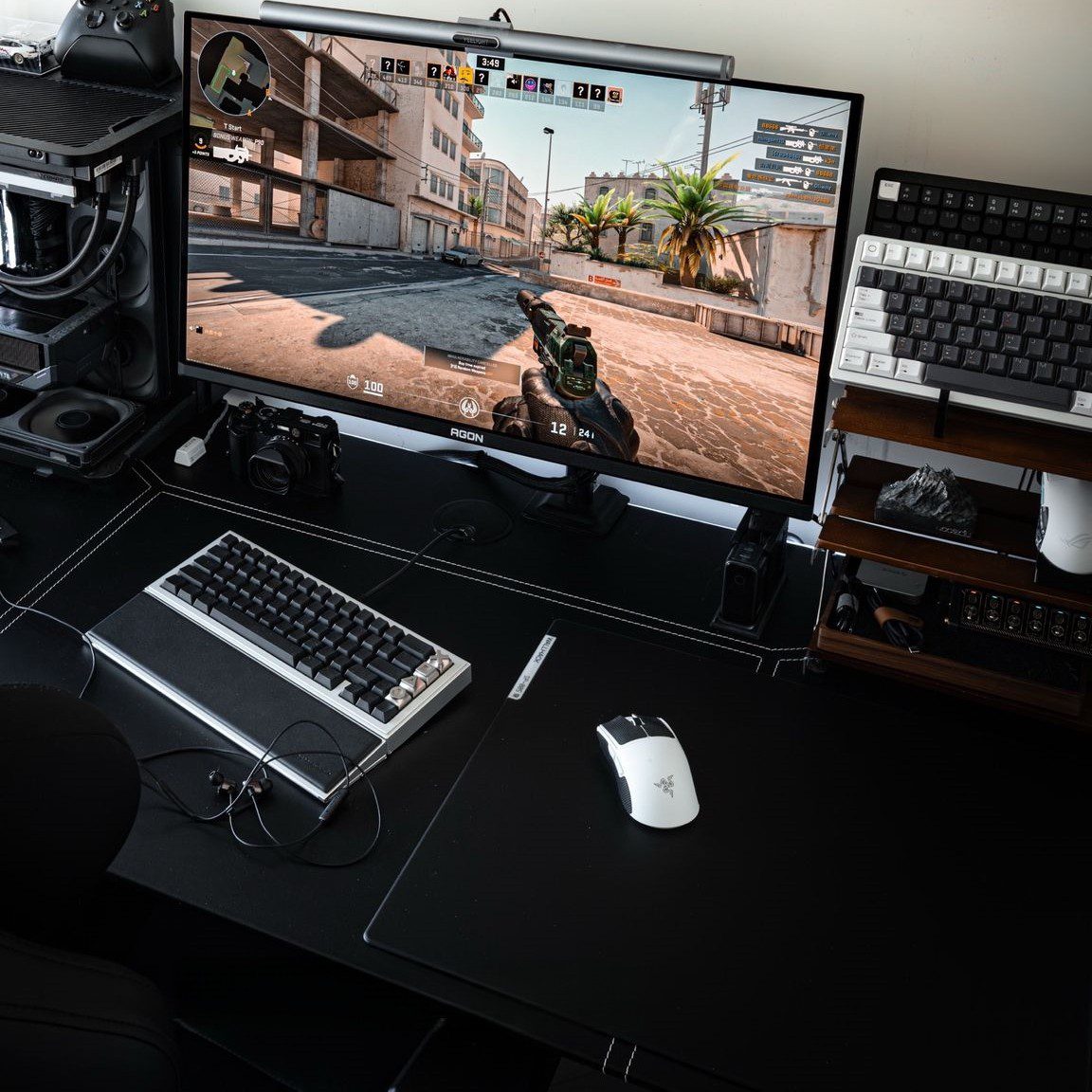 HEK WALLHACK VA005 Tempered Glass Mouse Pad