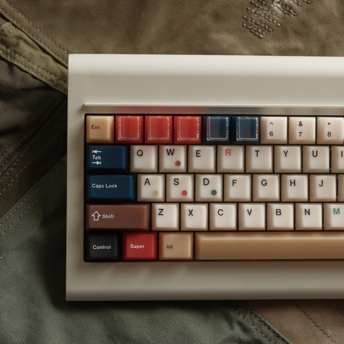 HEK Soft Jade Translucent Keycaps