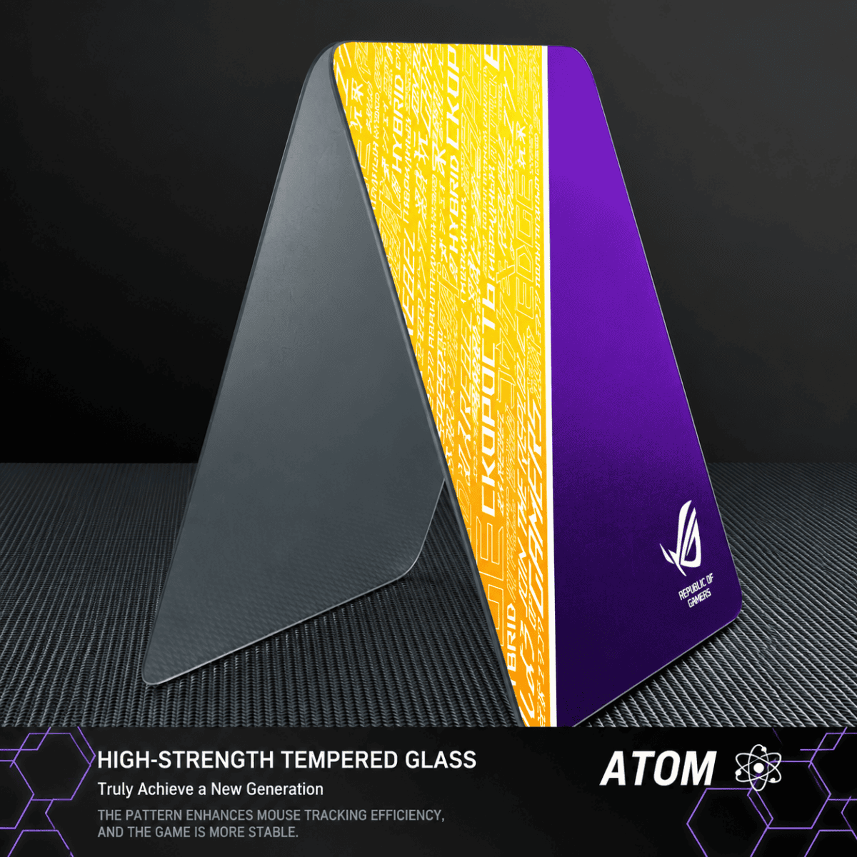 HEK Photovoltaic Tempered Glass Mouse Pad