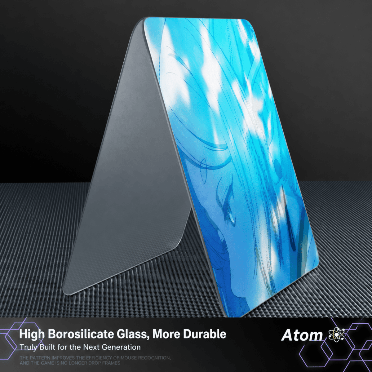 HEK Photovoltaic Glass Mouse Pad
