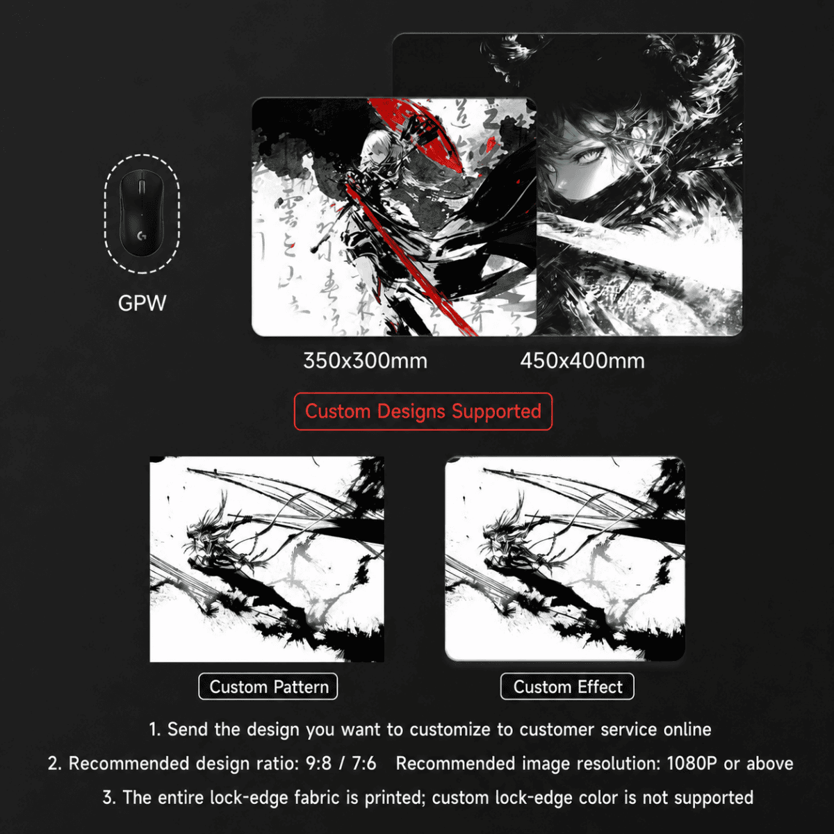 HEK Balanced Cloth Gaming Mouse Pad