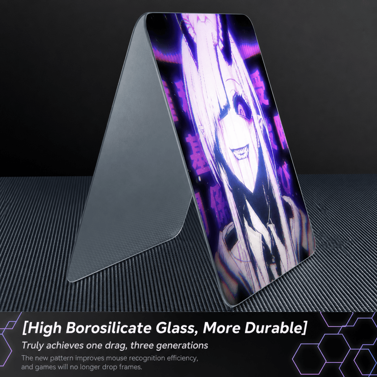 HEK Tempered Glass Mouse Pad
