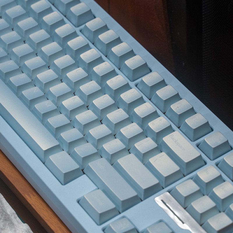 FRONTIER Iridescent Pearl PBT Keycap Set