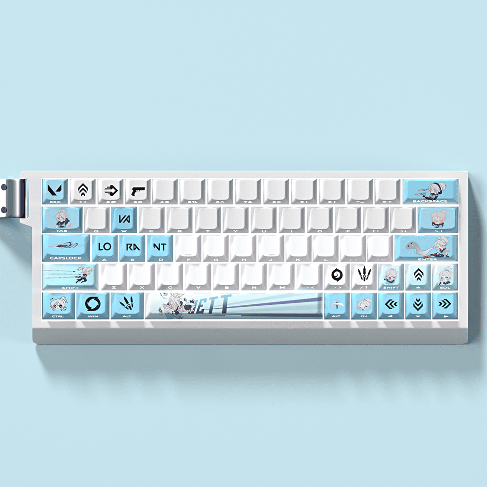 HEK Jett Theme Cherry Profile Keycaps