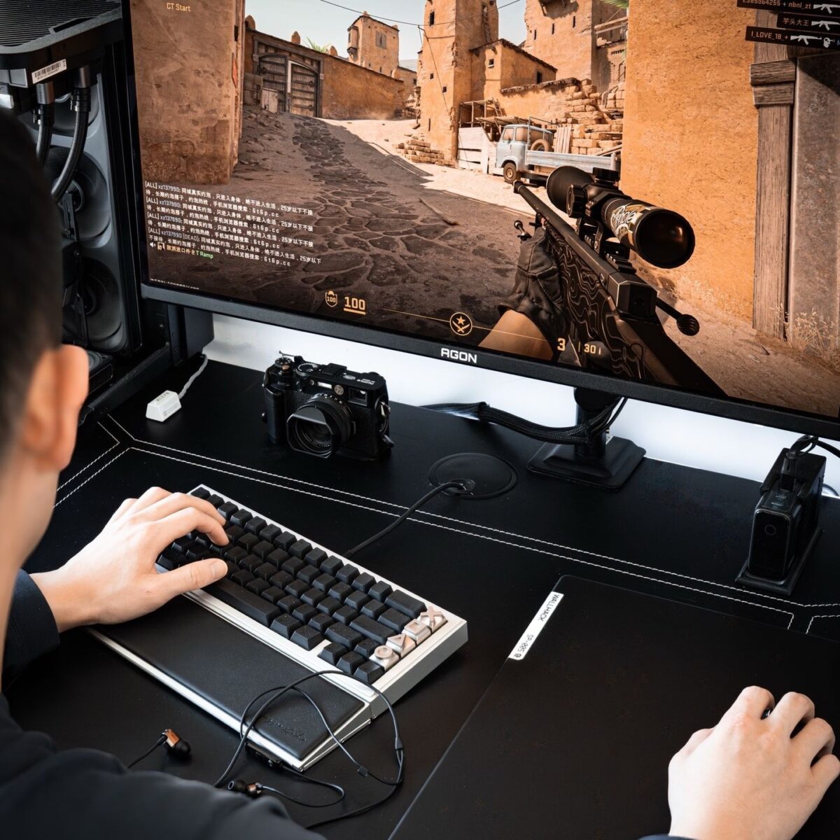 HEK WALLHACK SP005 Tempered Glass Mouse Pad