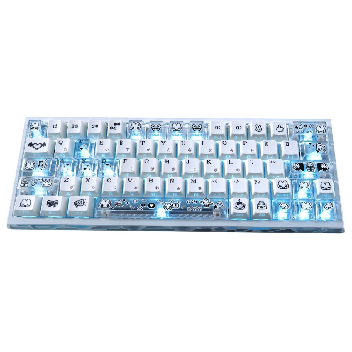 taobao-5-ai-skip-54 HEK Pixel Bunny Shine-Through Keycaps