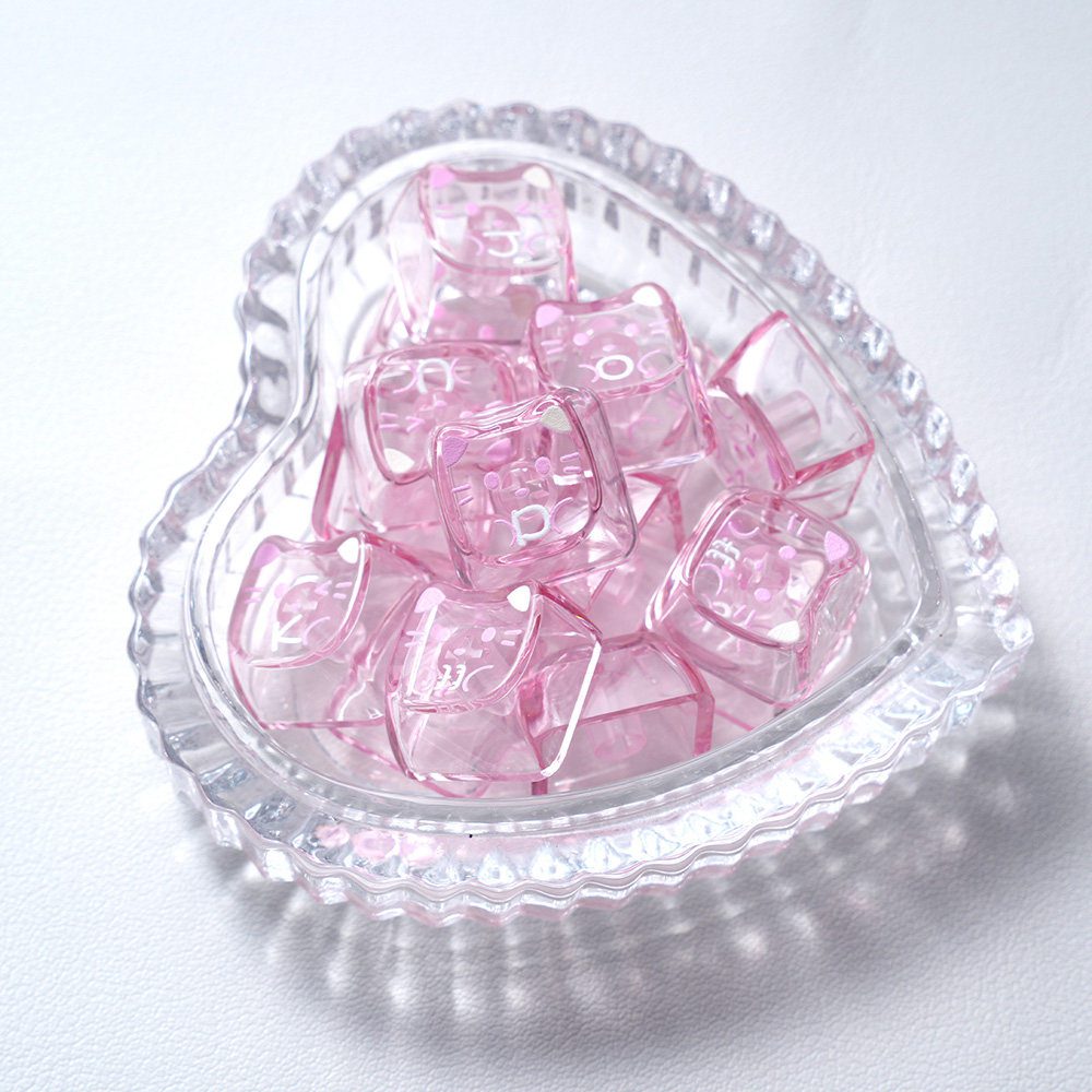 taobao-5-ai-skip-60 HEK Little Lazy Cat MAO Heart PC Keycaps