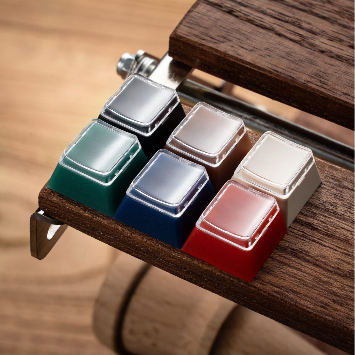 HEK Soft Jade Translucent Keycaps