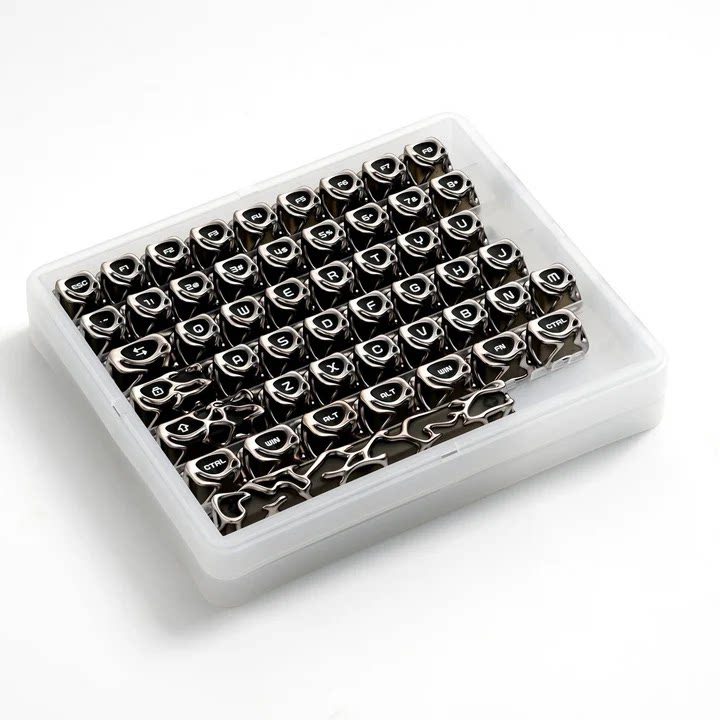 HEK Venom Metallic Through Keycaps