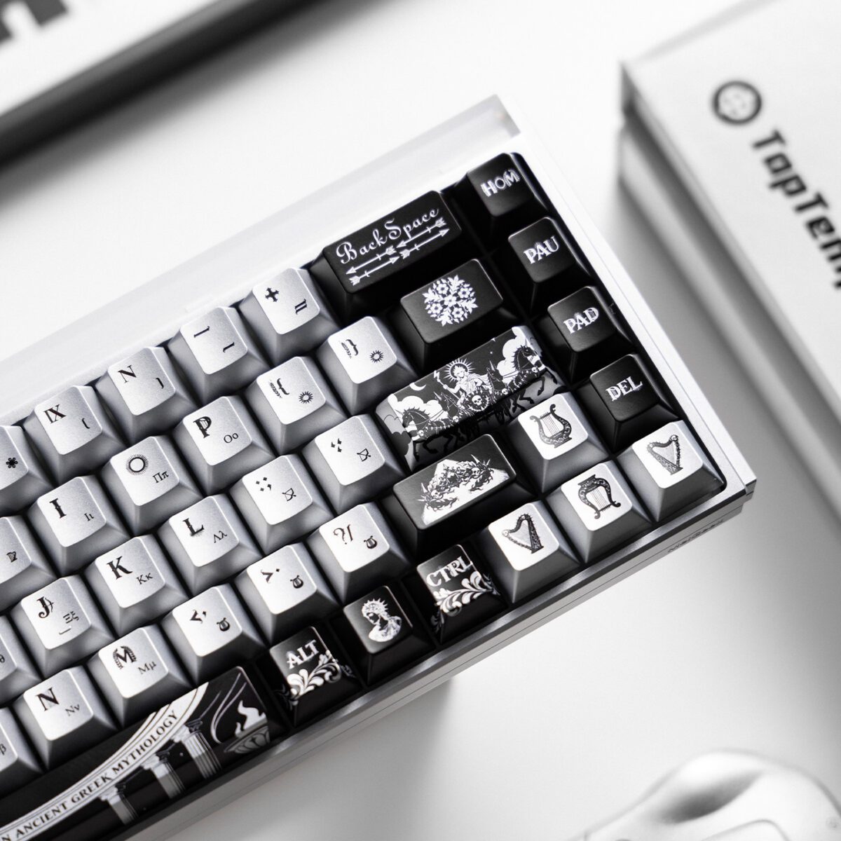 taobao-5-ai-skip-78 HEK Apollo Metallic Paint PBT Keycaps