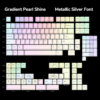 taobao-6-ai-custom-11 FRONTIER Liuli Gradient Iridescent PBT Keycap Set