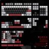 FRONTIER Crimson PBT Shine-Through Keycap Set