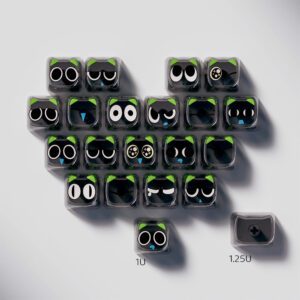MAO Translucent Black - 21 Pieces