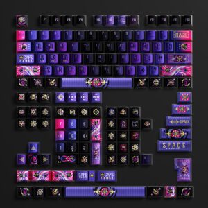 Miao Purple Black Cat Metal Paint 144 - Key