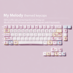My Melody 74 - Key Kit for 60 65 68 Layouts