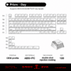 HEK Prism Shine-Through Keycaps