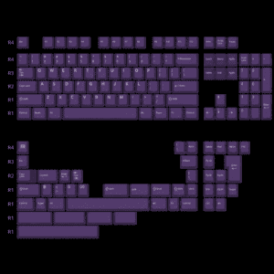 Purple Frosted 149 Keys