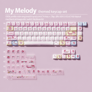 My Melody 74 - Key Kit + 29 - Key PC Supplement