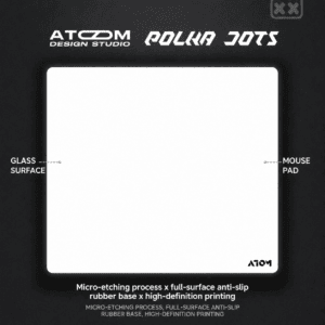 White Micro - Etched Surface Full - Coverage Base