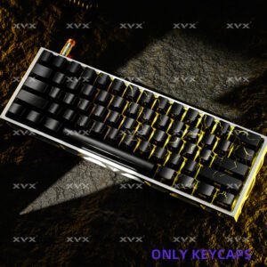 Lightning Pattern 2.0 Ghost OEM Profile 61 - Key Kit Fits 60 - 61 Keys