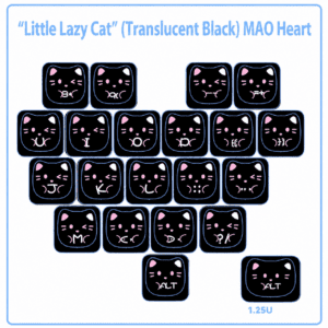 Translucent Black - 21 Pieces
