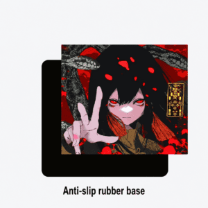 Red Jade - Coated Version with Anti - Slip Base