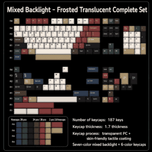 Soft Jade Mixed Light - 186 Keys