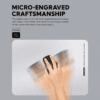 HEK Frosted Glass Gaming Mouse Pad