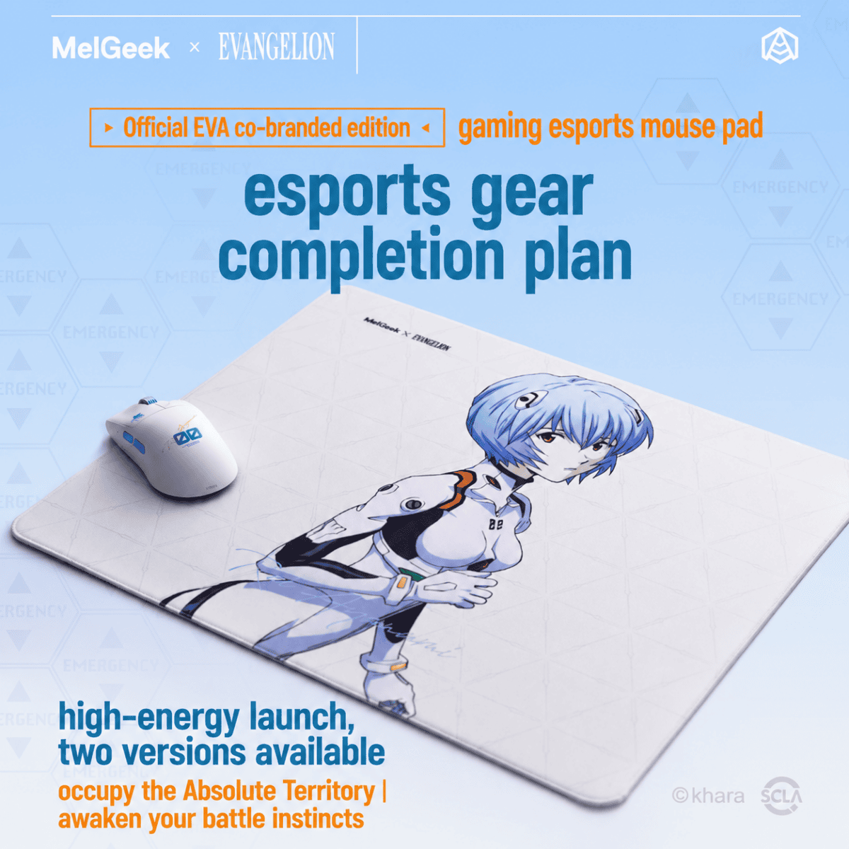 MelGeek EVA Collaboration Mouse Pad