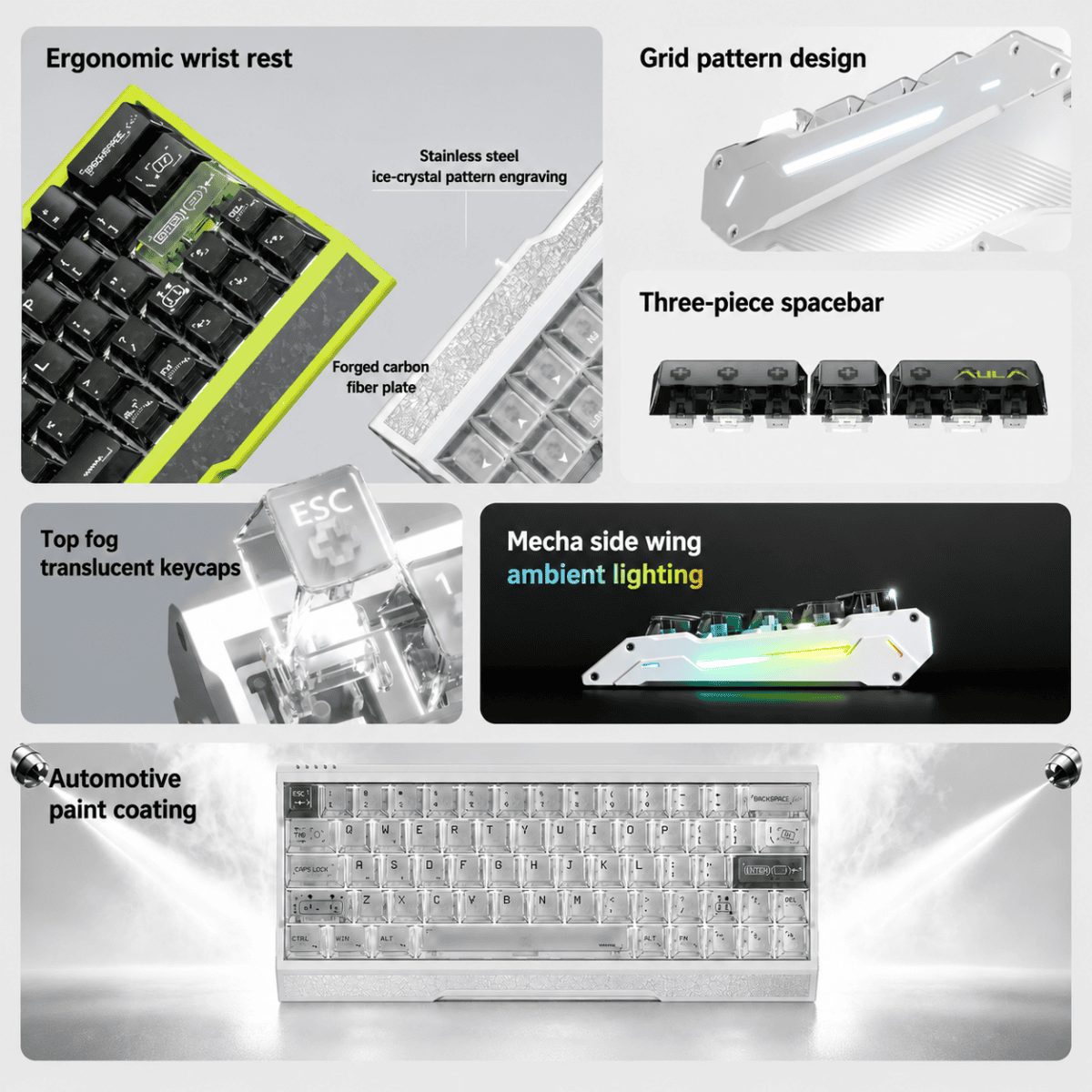 AULA AG63 Pro Hall Effect Keyboard
