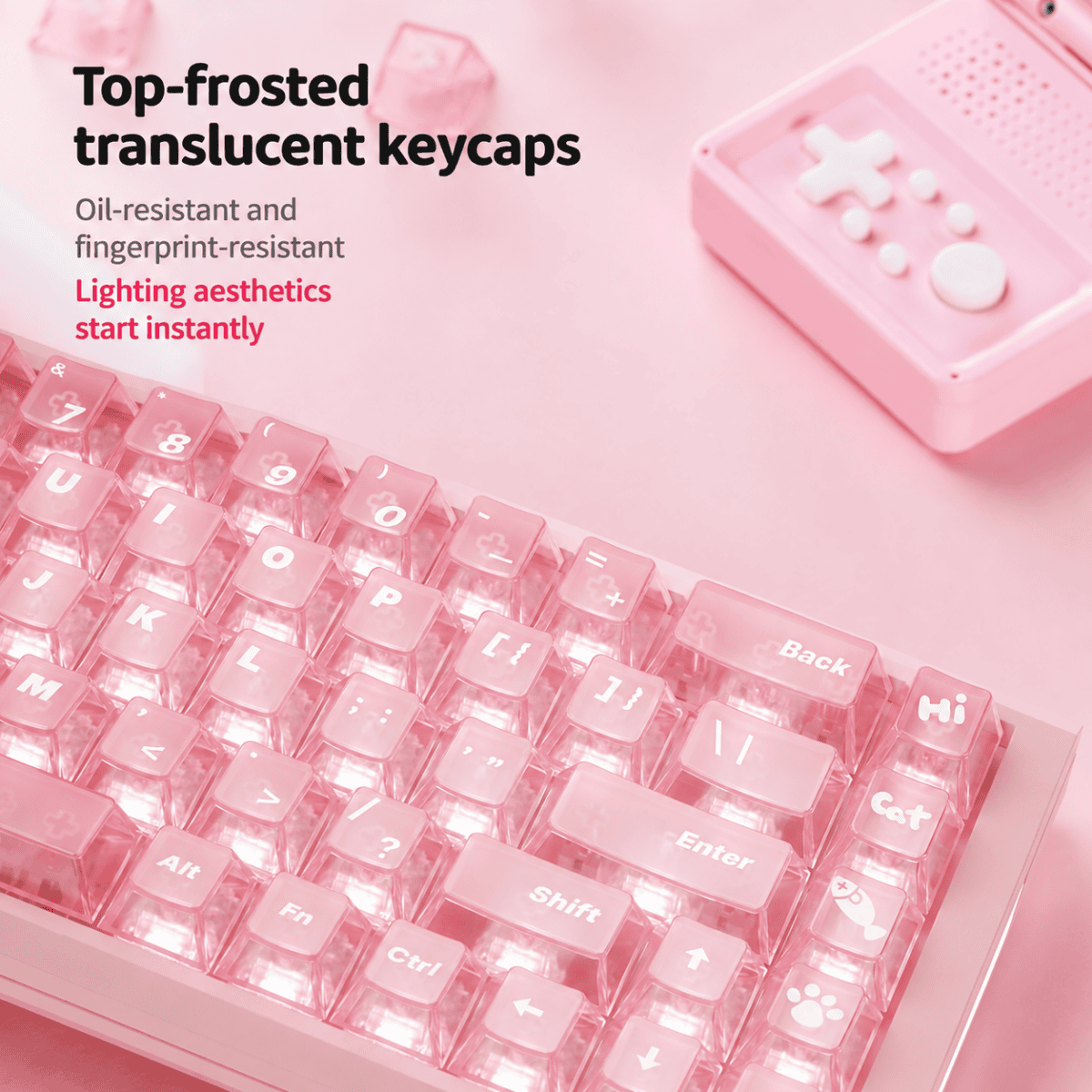 ATK Holiday PC Shine-Through Keycaps