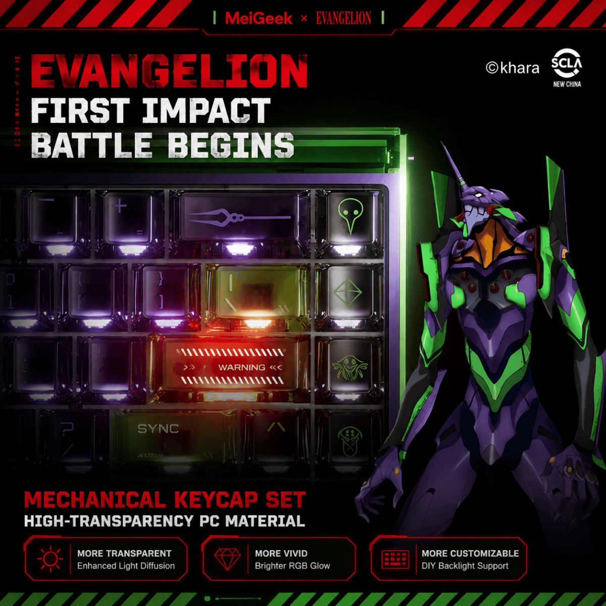 MelGeek MADE68ULTRA+ EVA Edition Hall Effect Keyboard