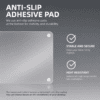 HEK Frosted Glass Gaming Mouse Pad