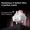 IQUNIX EV63 Pink Warrior Hall Effect Keyboard