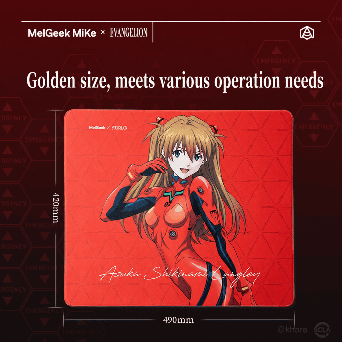 MelGeek EVA Collaboration Mouse Pad