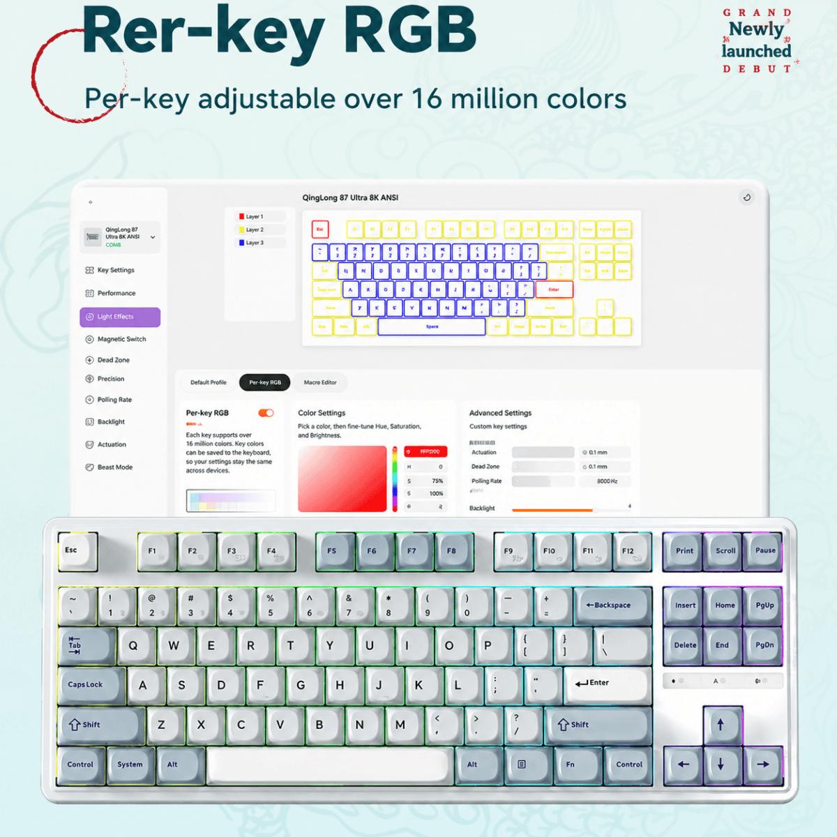 tmall-5-ai-translate-10 SKN Qinglong 87 Ultra Tri-Mode Wireless Mechanical Keyboard