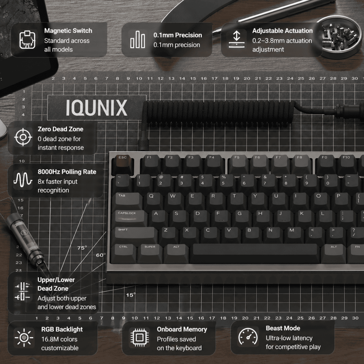 IQUNIX FOX75 / FOX80 Mechanical Keyboard