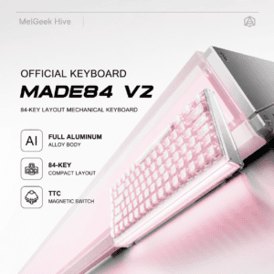 MADE84 Ultra V2 Pink Glow - Magneto White Switch