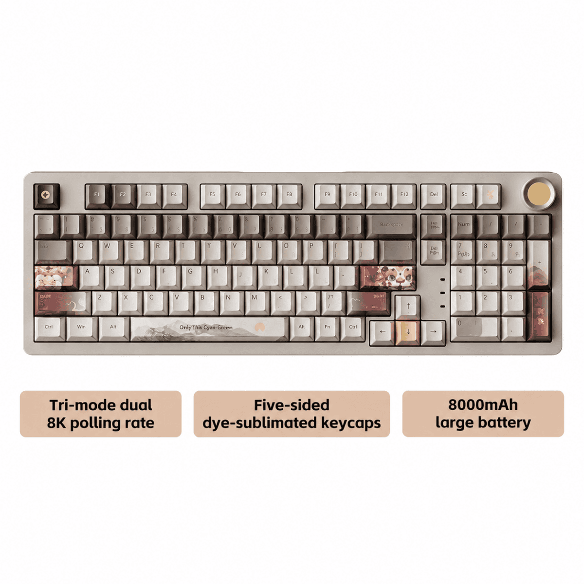 tmall-6-ai-translate SKN Pixiu 4.0 Ultra Mechanical Keyboard