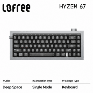 Single Mode HYZEN67 Deep Space Dual Mirror Keyboard
