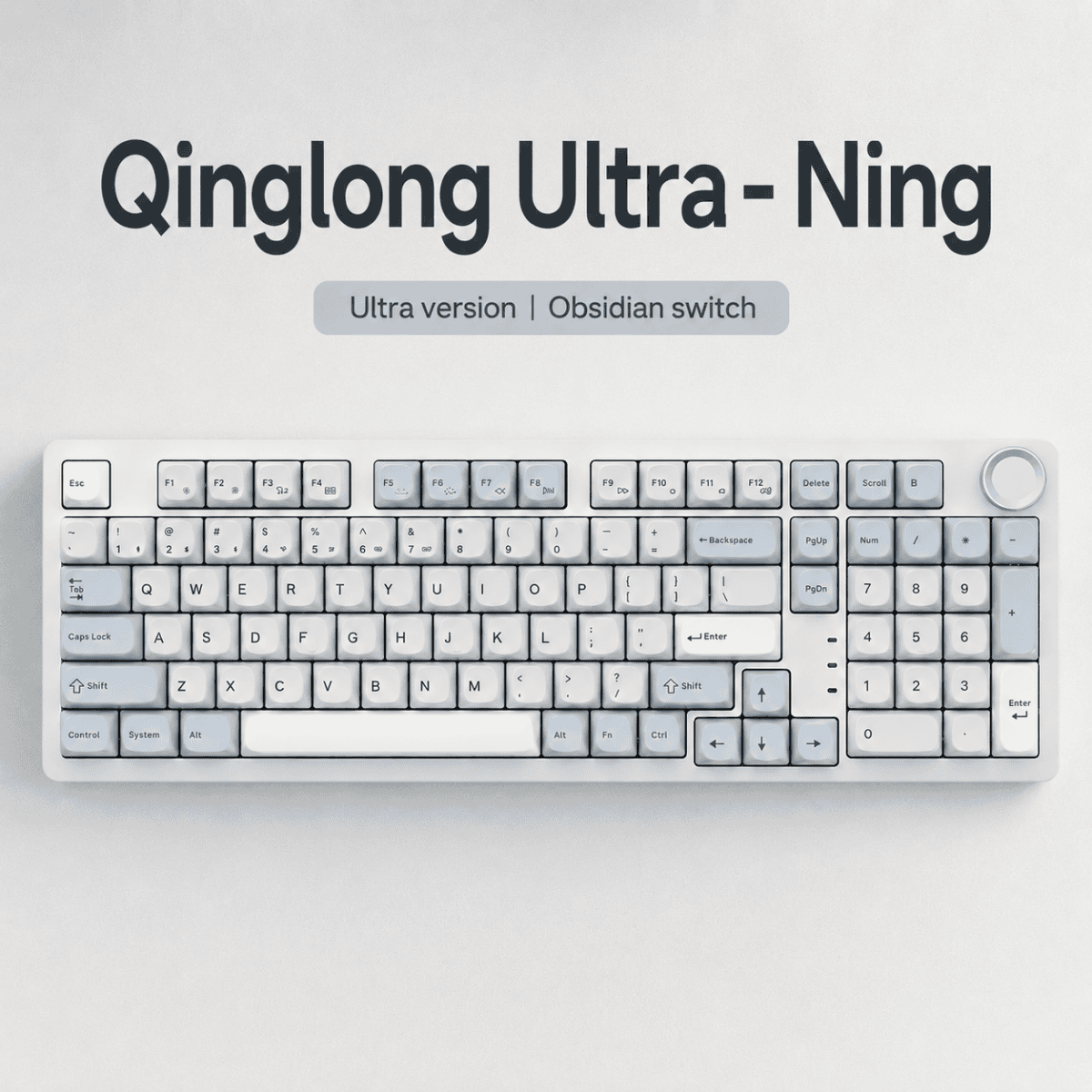 SKN Qinglong 4.0 Ultra 99-Key Tri-Mode Mechanical Keyboard