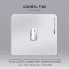 HEK Frosted Glass Gaming Mouse Pad