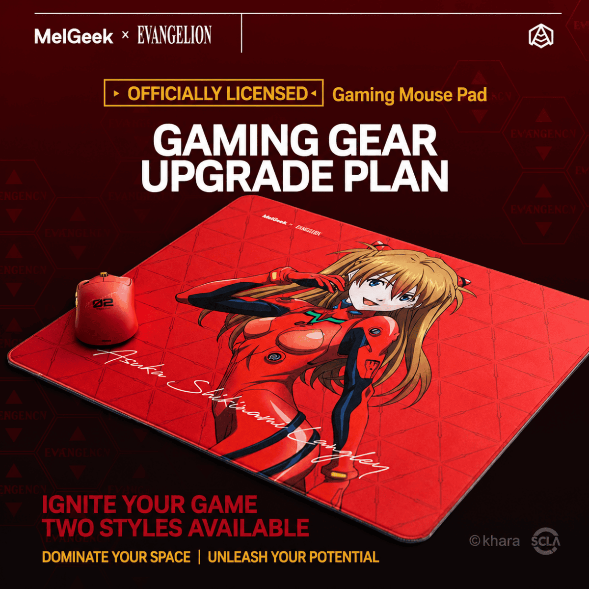 MelGeek EVA Collaboration Mouse Pad