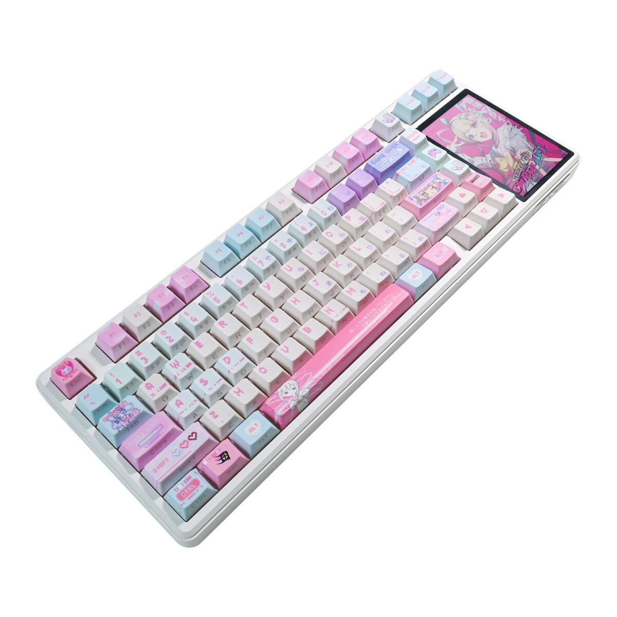 7 AULA L99 Anime Custom Keyboard – KAngel Edition