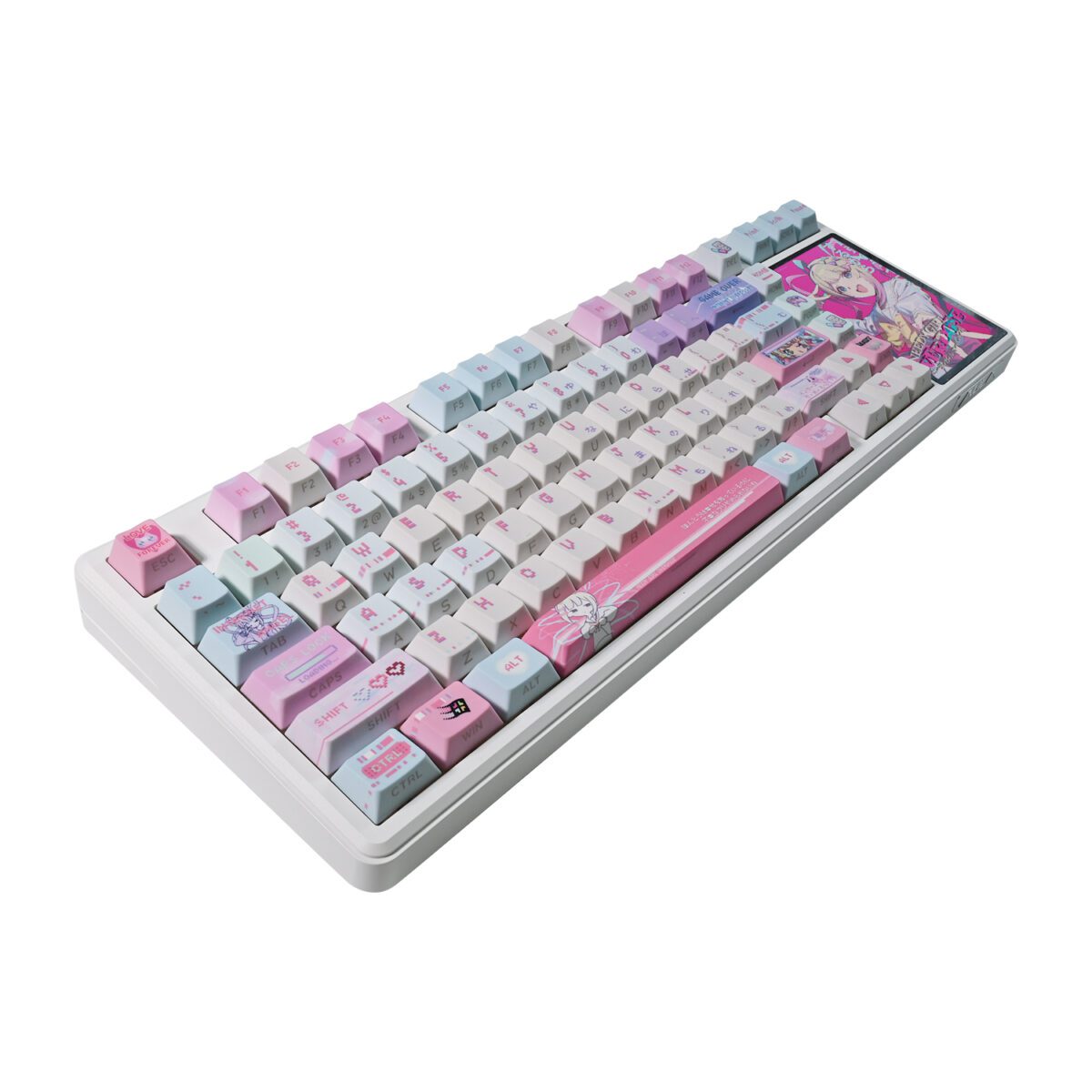 8 AULA L99 Anime Custom Keyboard – KAngel Edition