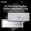 HEK CLT60 Feather Pattern CNC Aluminum Keyboard Case
